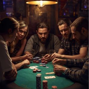 Bàn Poker Texas Hold'em HP666